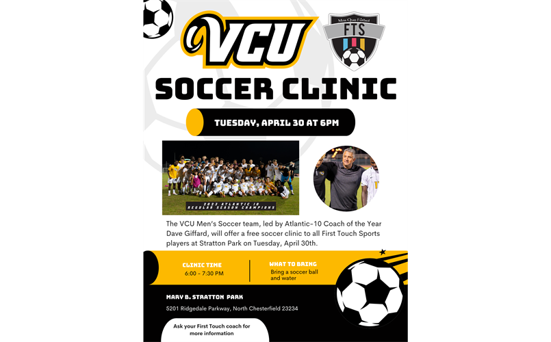 Free VCU Soccer Clinic
